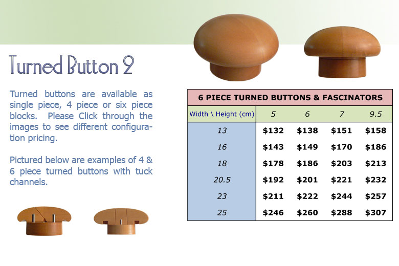 Turned Button 2 3